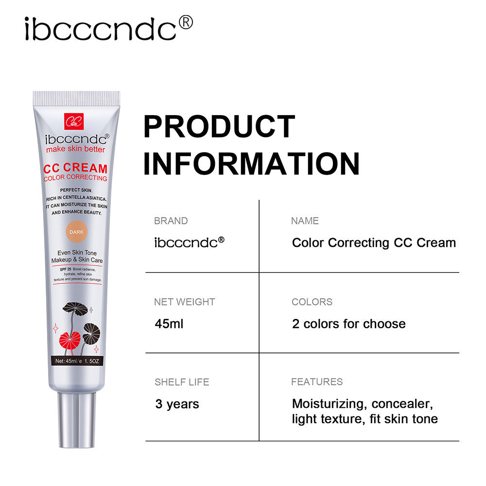 Crème CC correctrice hydratante, waterproof, maquillage avant-cernes, Erborian Make-up