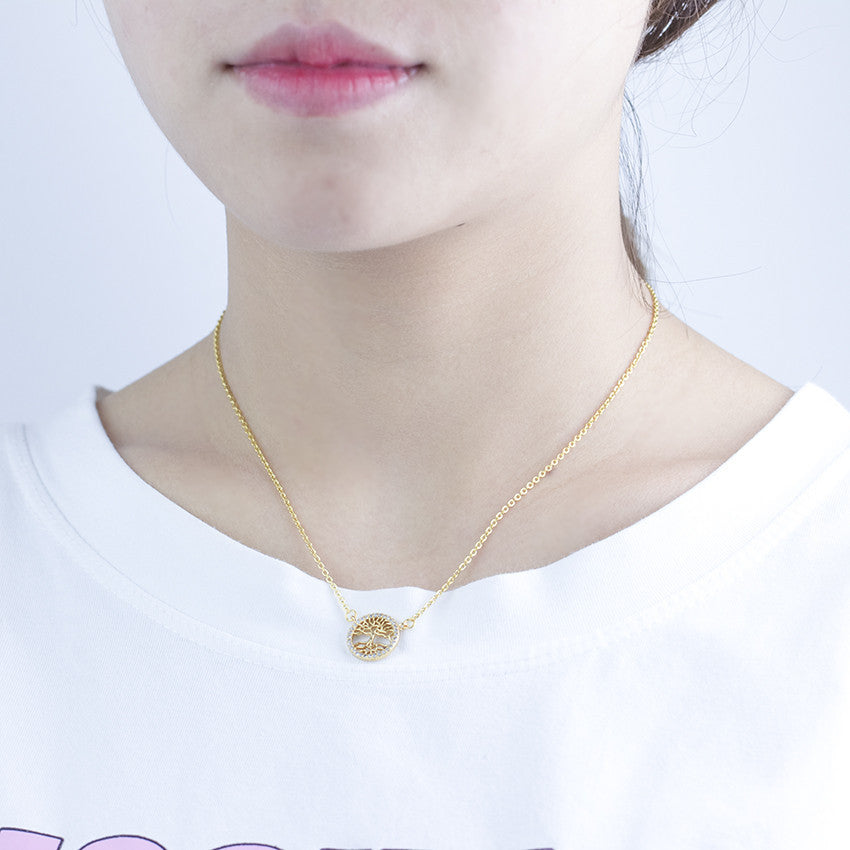 Collier pendentif arbre de vie