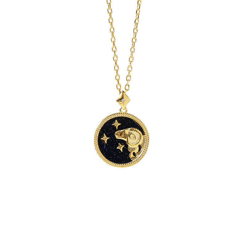 Pendentif Zodiaque en argent sterling