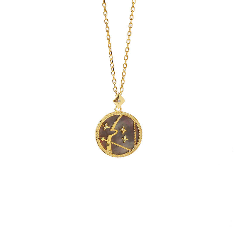 Pendentif Zodiaque en argent sterling