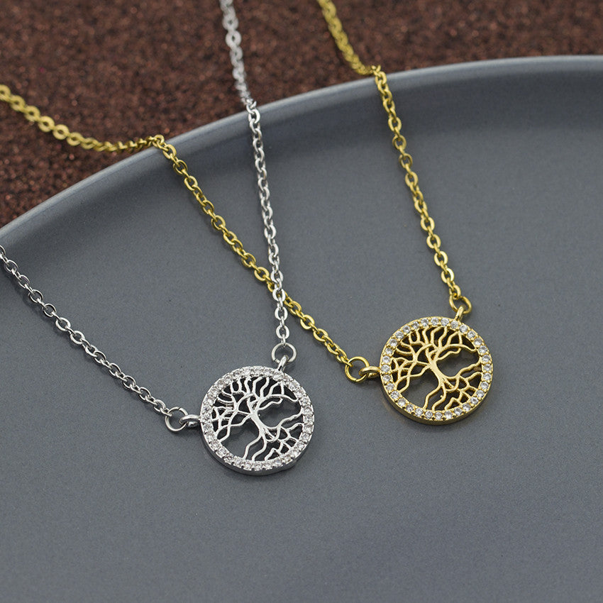 Collier pendentif arbre de vie
