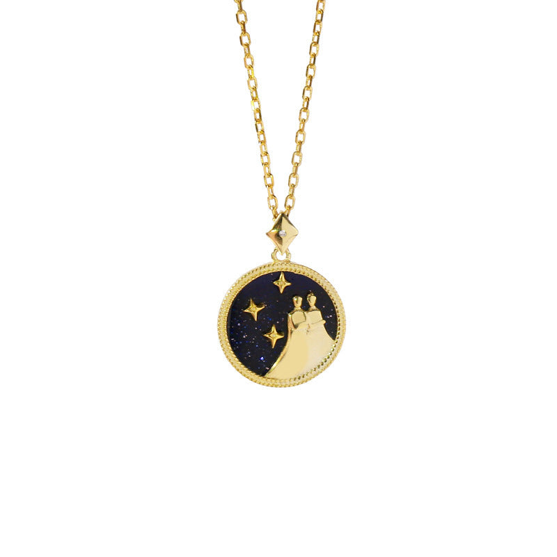 Pendentif Zodiaque en argent sterling
