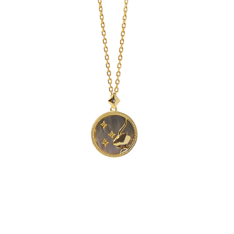 Pendentif Zodiaque en argent sterling