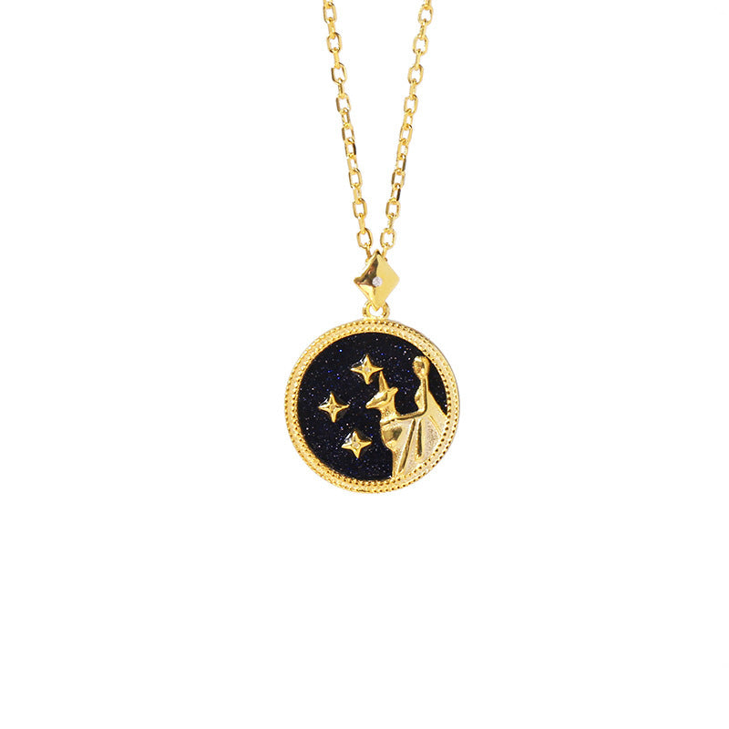 Pendentif Zodiaque en argent sterling