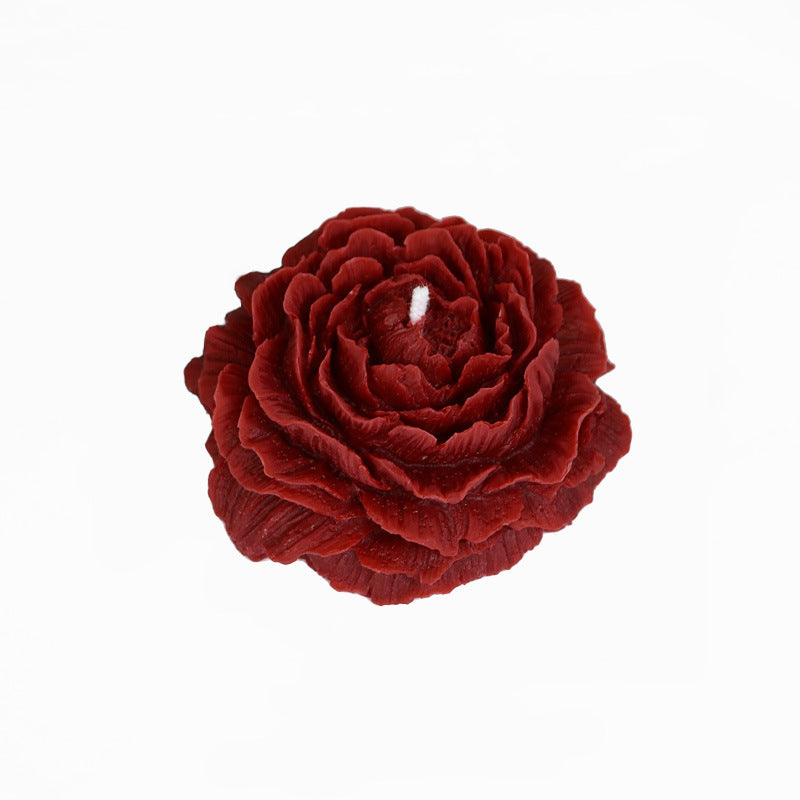 Bougies basse température Sentiment Dorure 45 degrés Pivoine Rose Cire d'aromathérapie faite à la main Facile à nettoyer