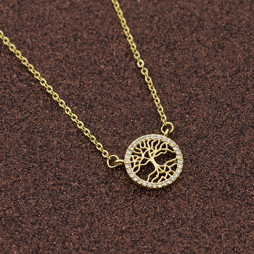 Collier pendentif arbre de vie