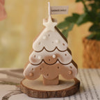 Bougies parfumées créatives pour une ambiance de sapin de Noël
