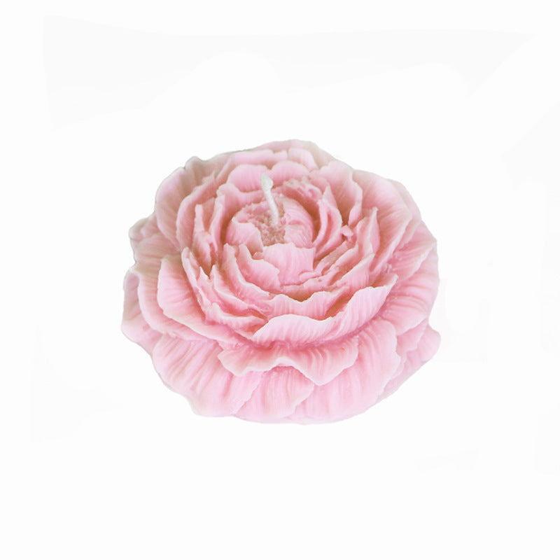 Bougies basse température Sentiment Dorure 45 degrés Pivoine Rose Cire d'aromathérapie faite à la main Facile à nettoyer