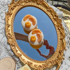 Bougies parfumées Cupcake à la crème de fruits orange